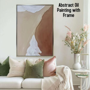 AB122526 Abstract Oil Painting with Frame